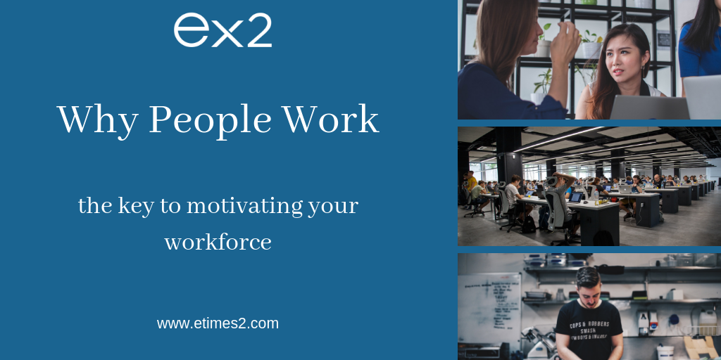 Why People Work: the key to motivating your workforce