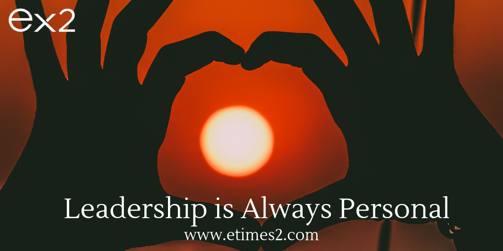 leadership is personal