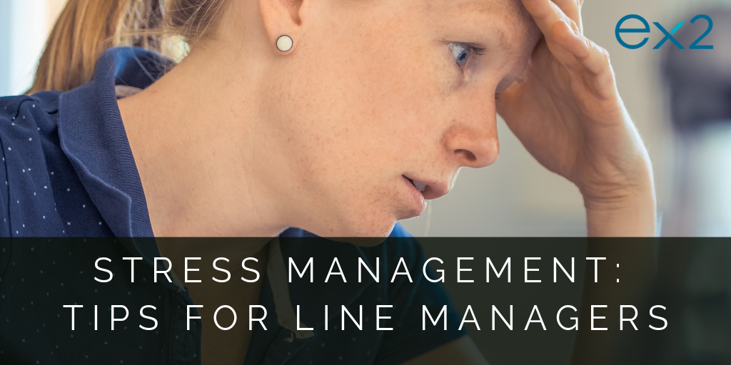 stress management tips for line managers